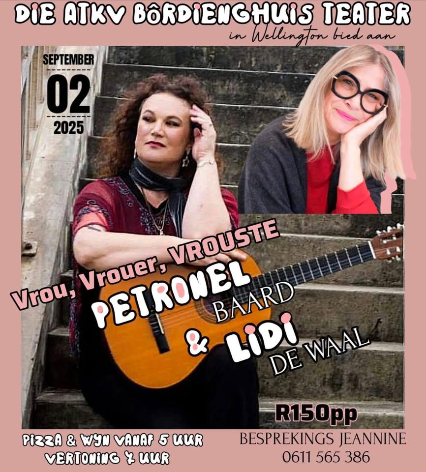 Vrou, Vrouer, Vrouste by die ATKV Bordienguis!